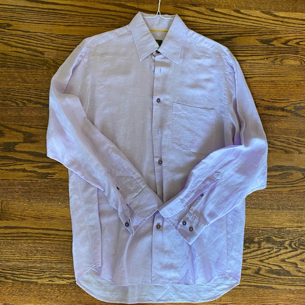 Men’s linen button down—excellent condition!!